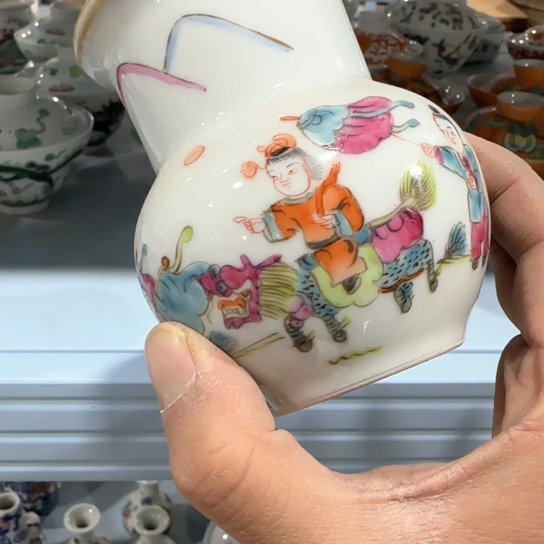 瓷片手绘瓷器全部处理了