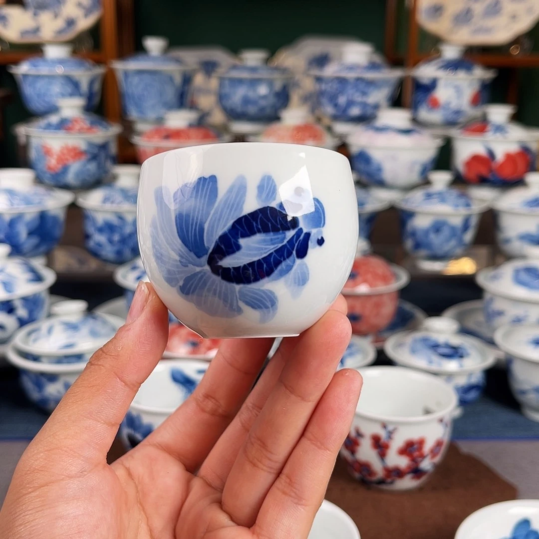 杯子金鱼蛋壳杯（50cc).