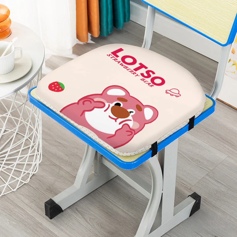 记忆棉学生坐垫加厚椅子板凳教室学习防滑专用凳子垫T