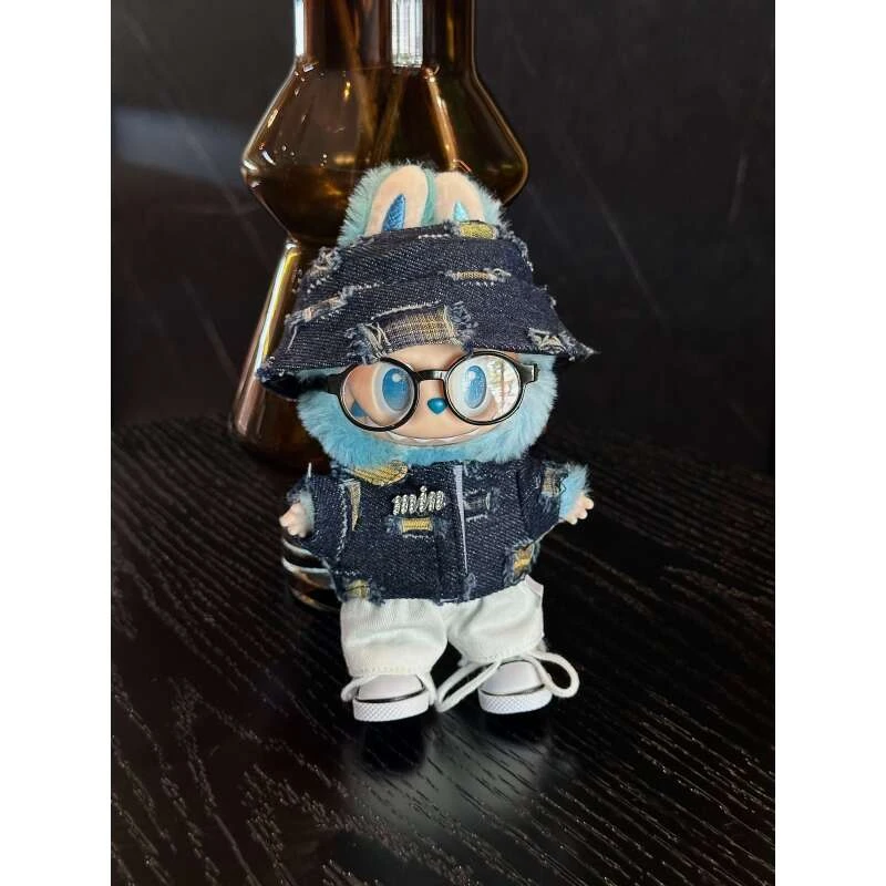仅娃衣~拉布布前方高能3.0希望衣服labubu着替17CM衬衫套装