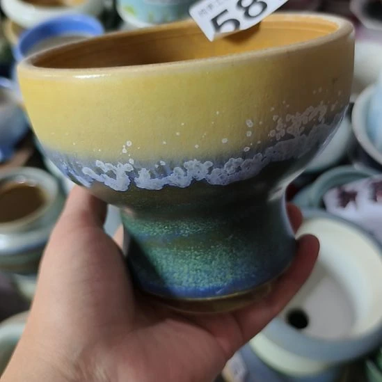 景德镇手工高温陶瓷：内12口高11