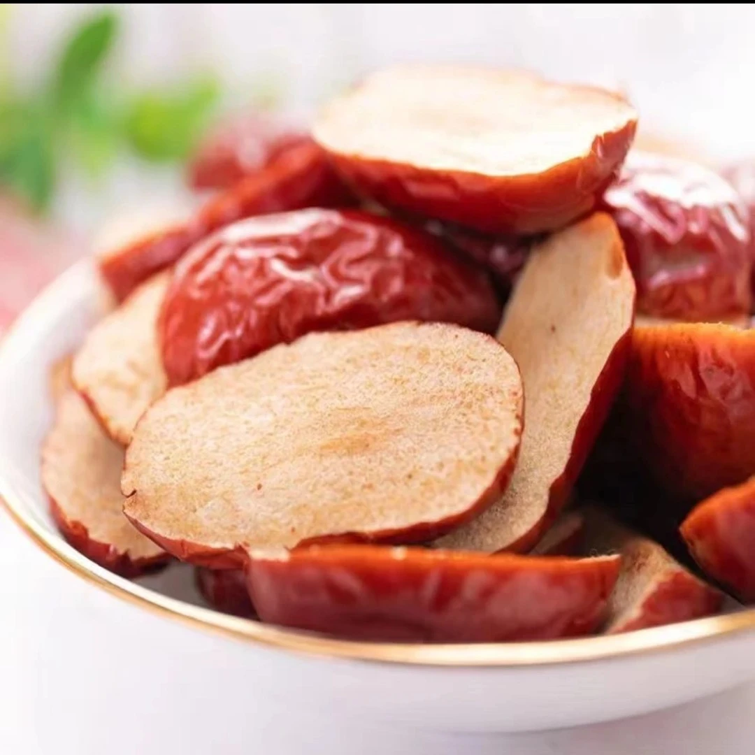 袋装红枣片红枣干泡茶酥脆枣片无核枣圈干货