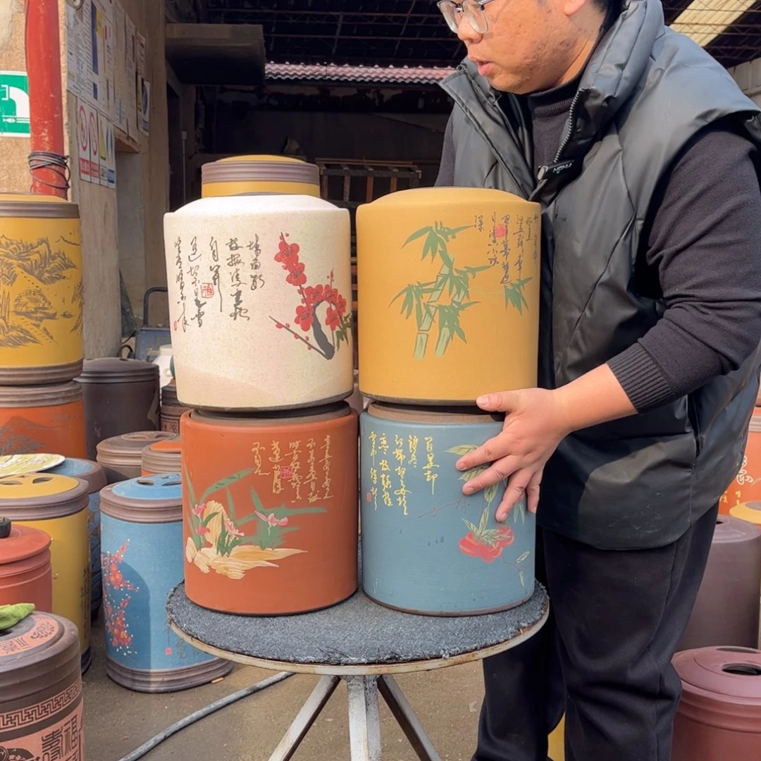 紫砂茶叶罐茶叶罐