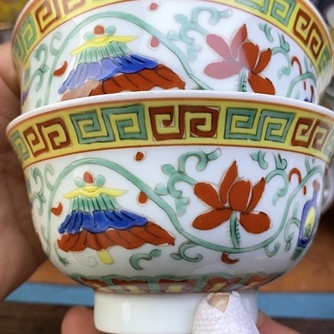 景德镇陶瓷藏式茶碗