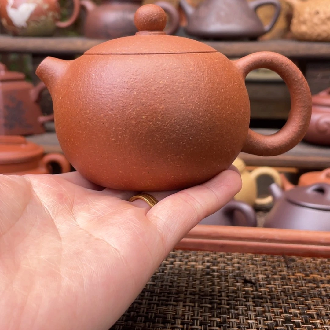 田***二茶壶紫砂宜兴原矿紫砂手工制180全