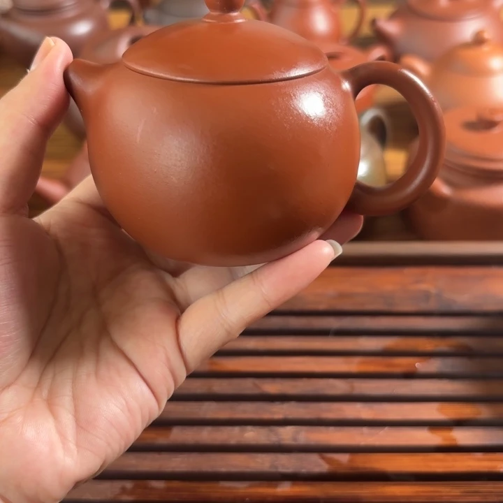 紫砂朱泥西施160c