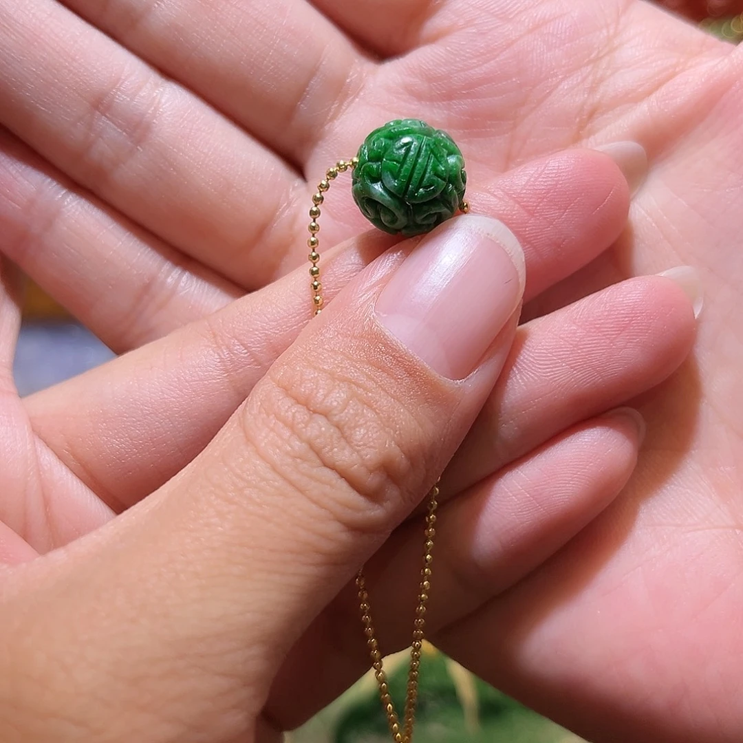 翡翠未镶嵌挂件翡翠