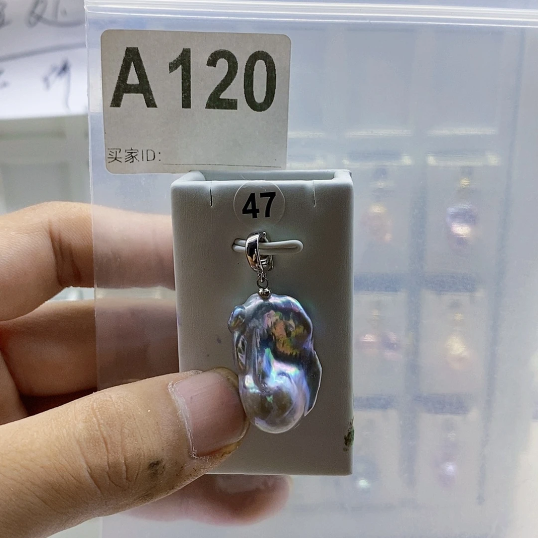 颈饰合金淡水珍珠