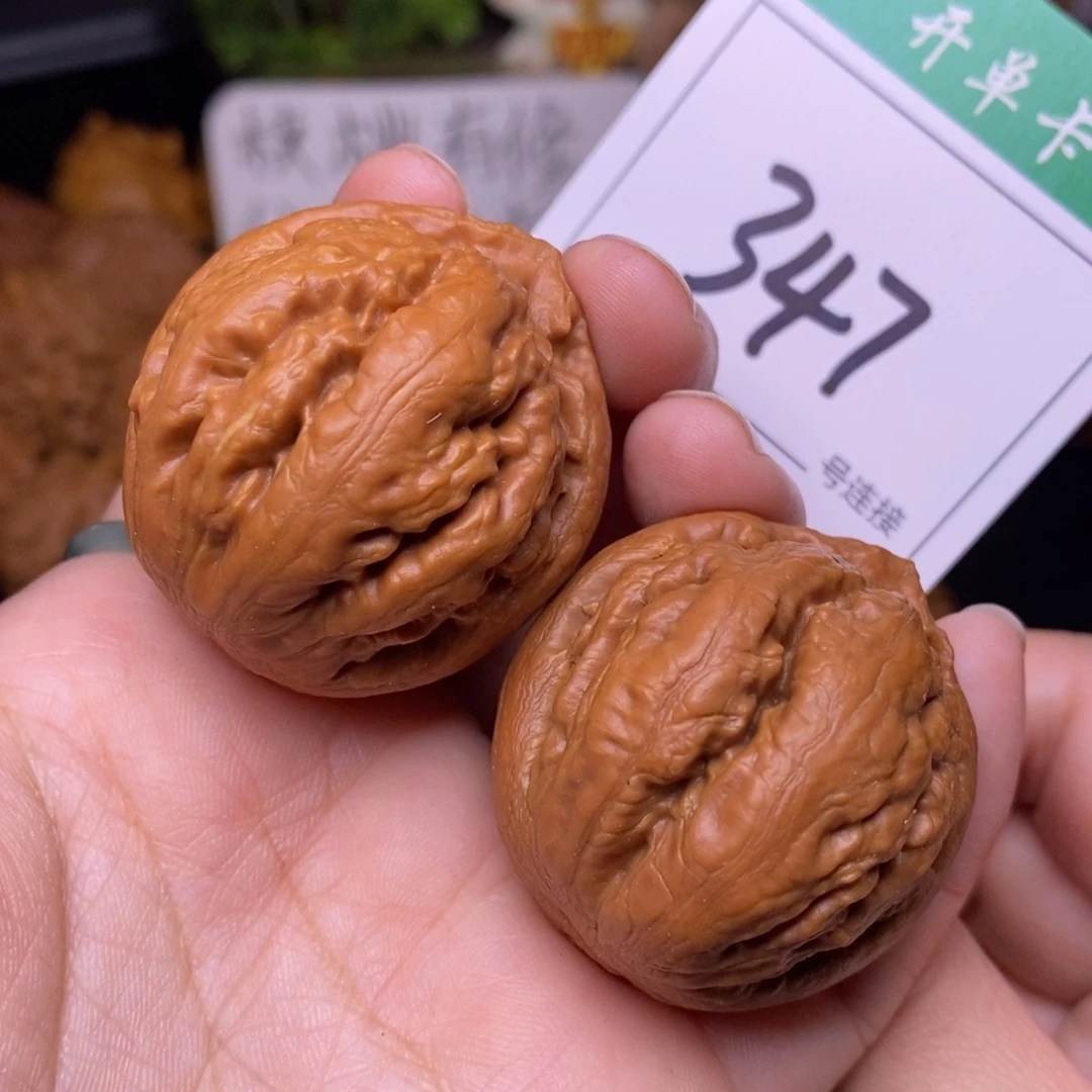 把件文玩核桃347霸王龙3.7