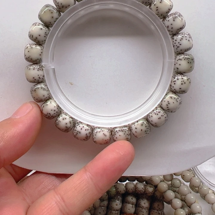 手串星月菩提10侧留白小细星