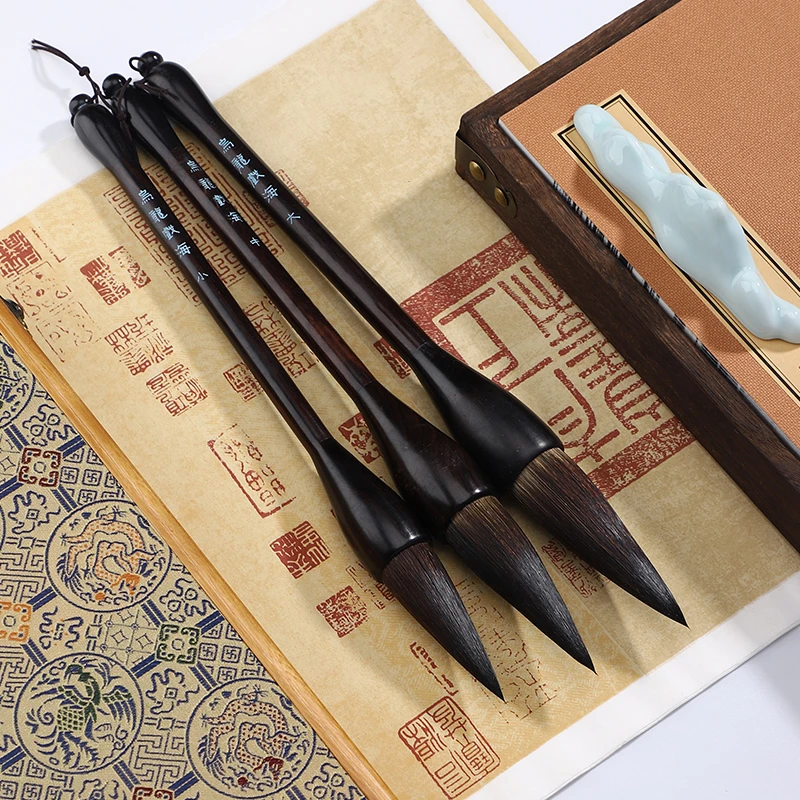 卉卉老师国画课堂定制乌龙戏海榜书对联大字斗方国画大写意对联笔