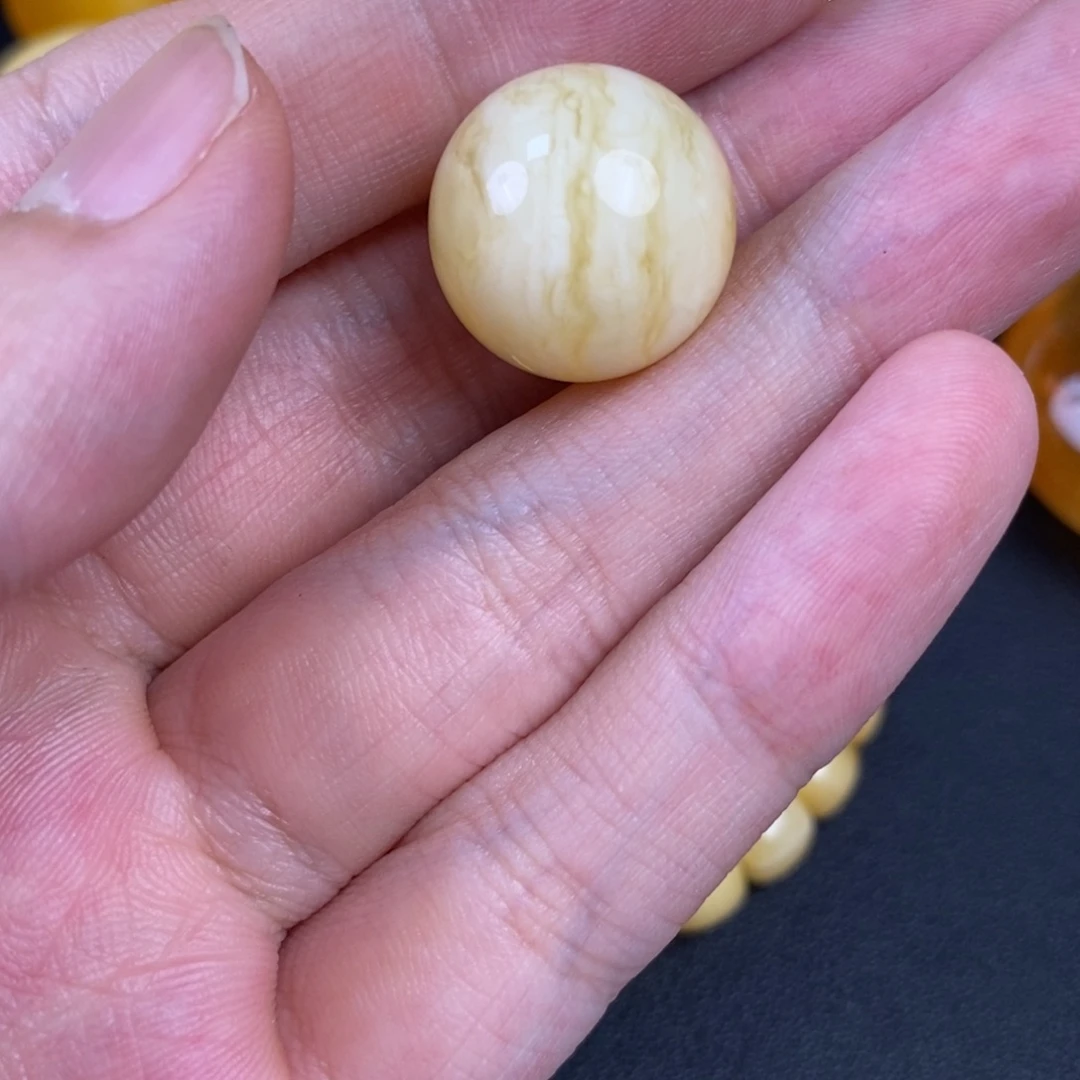 裸石琥珀未镶嵌天阶虎皮微瑕17