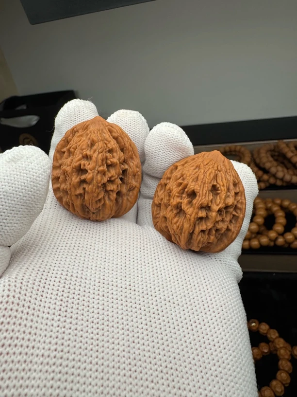 老表优选【虎头核桃】练手对子38左右尺寸