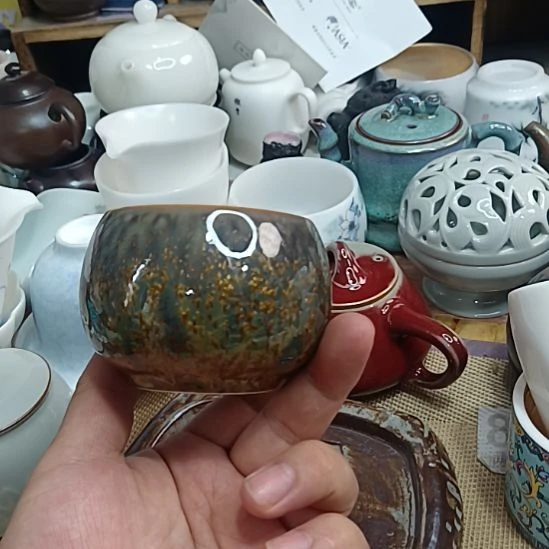瓷片茶具直播，一单包邮，小问题