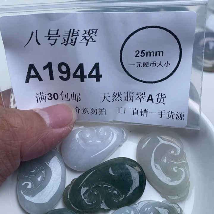 翡翠未镶嵌颈饰aa