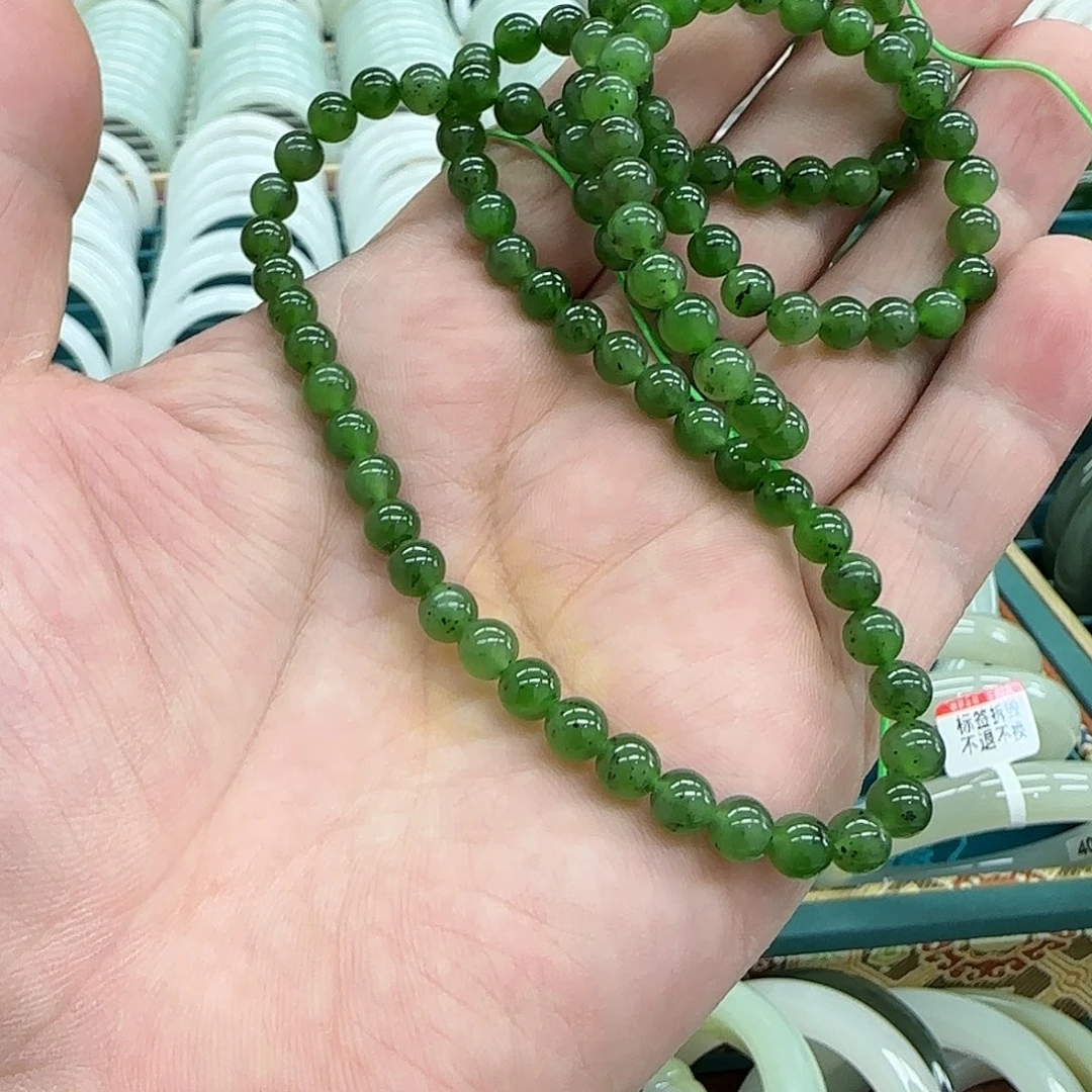 和田玉手镯未镶嵌糖*果