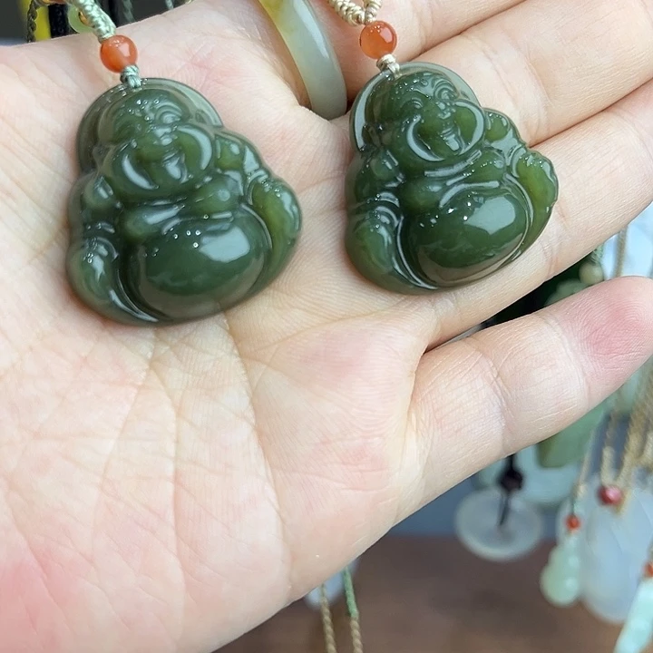 颈饰未镶嵌和田玉30mm