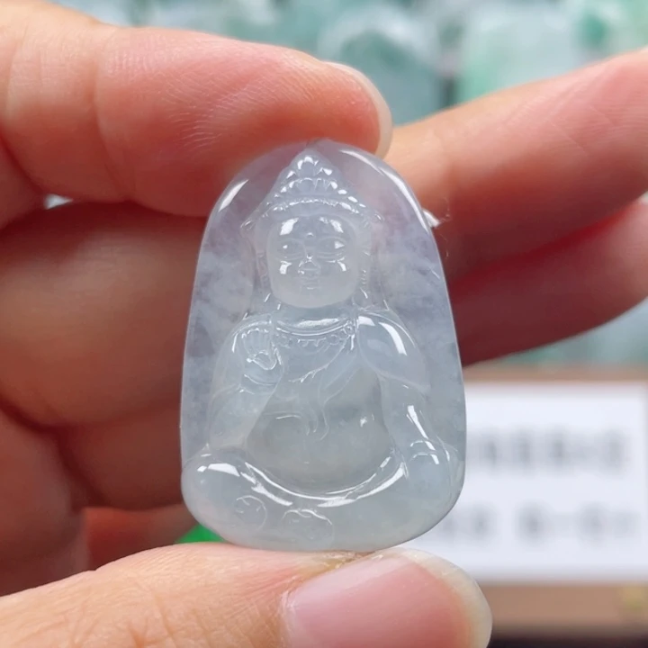 颈饰未镶嵌翡翠宝宝佛