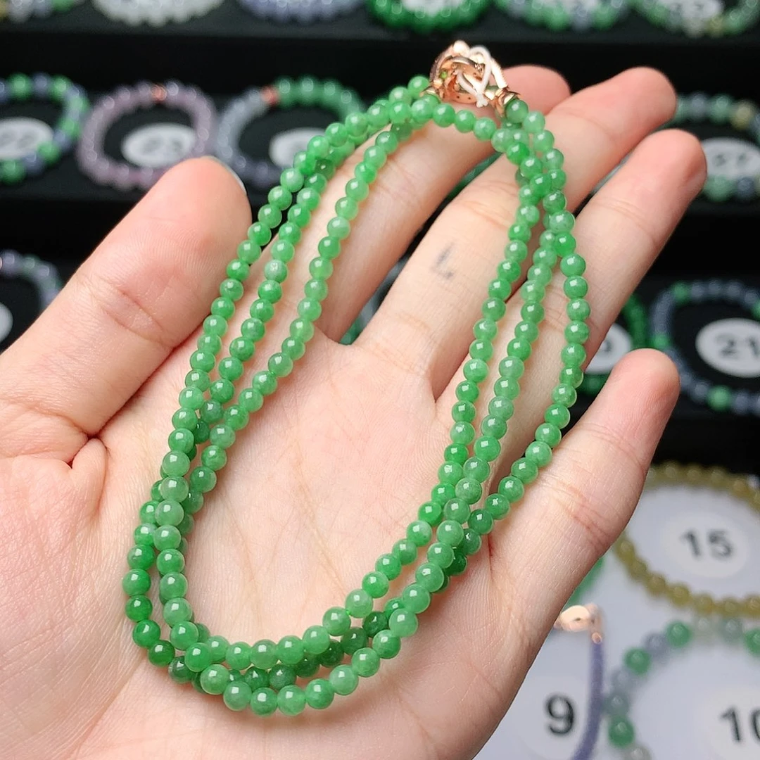 未镶嵌手链翡翠翡翠