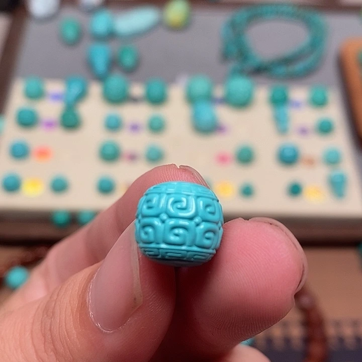 原生态湖北矿散珠配饰，尺寸12.3