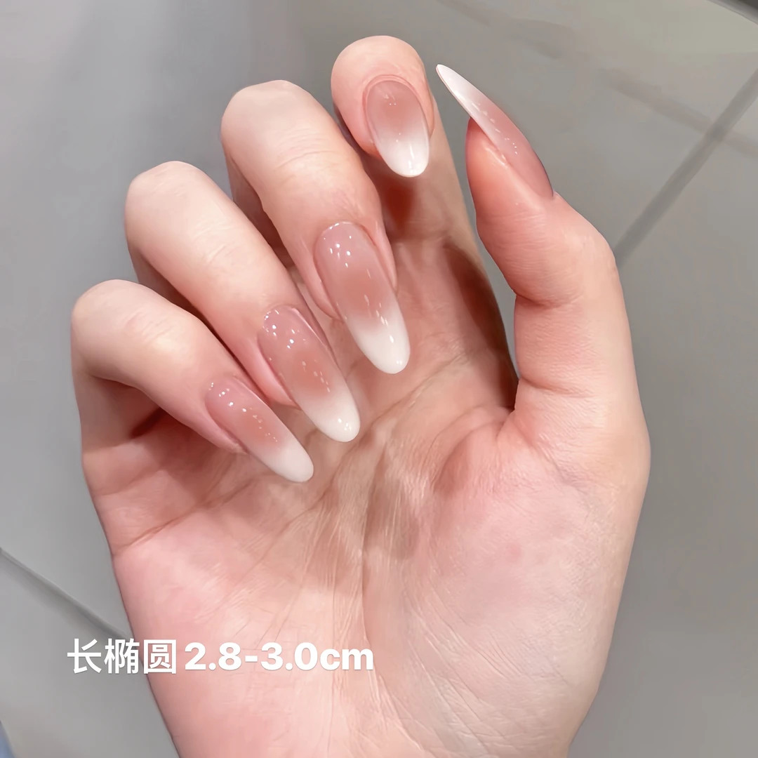 【奶白腮红】Kull·库姥姥轻奢系列温柔纯欲高级有质感纯手工穿戴甲