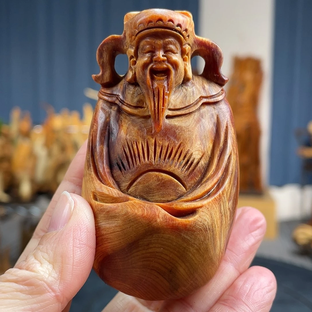 柏木（崖柏）手把件