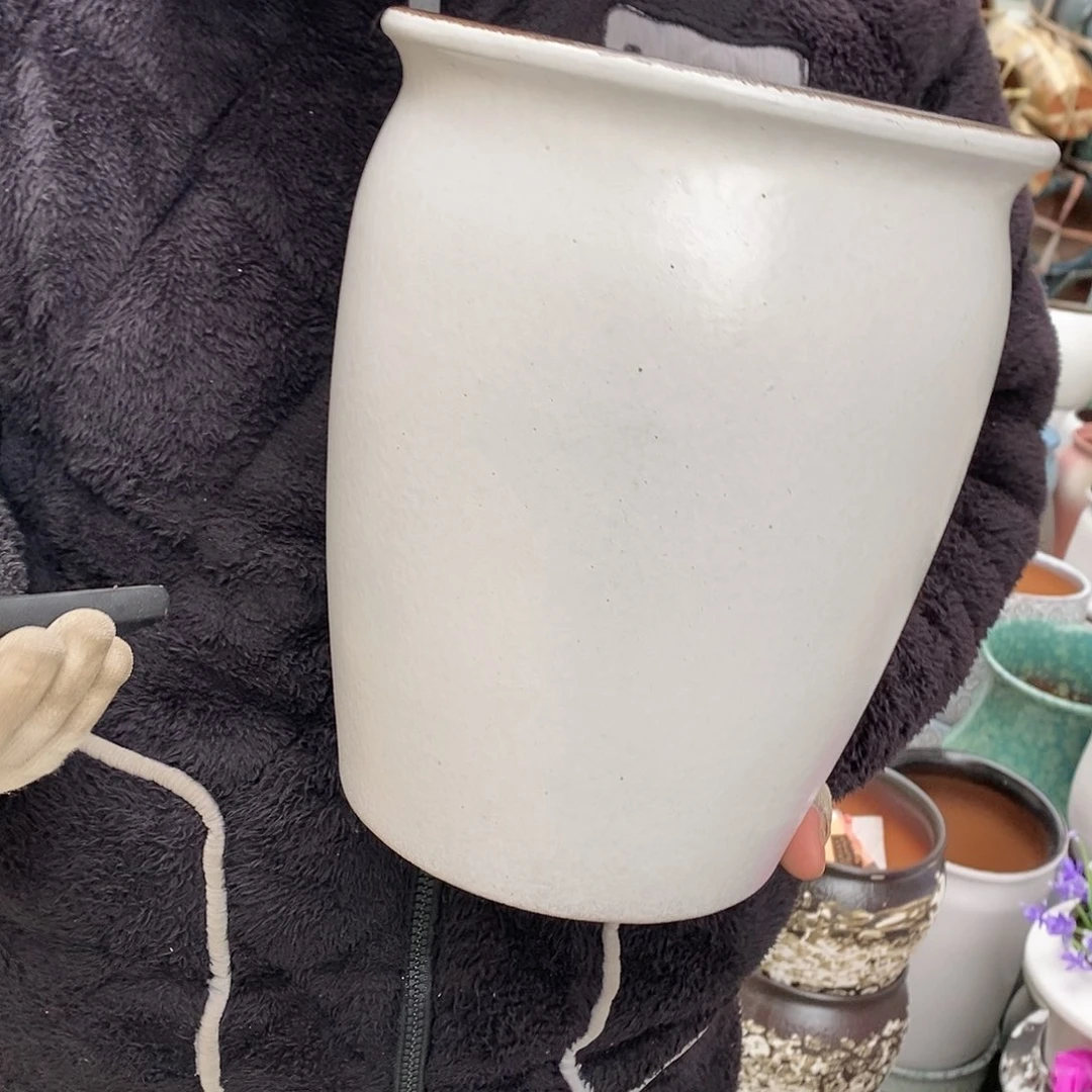 紫砂花盆正品口20高25