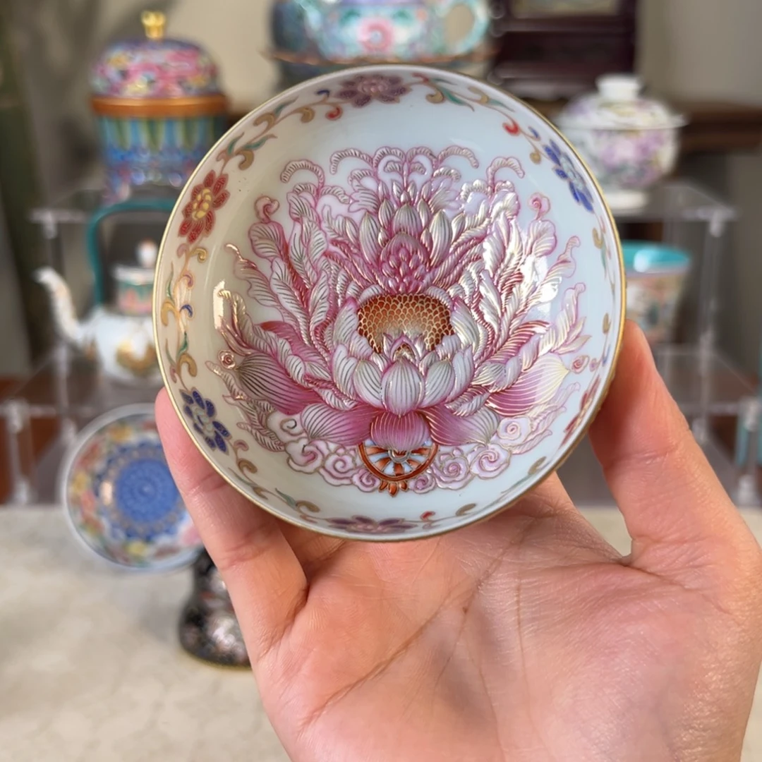 纯手工手绘 高端茶器