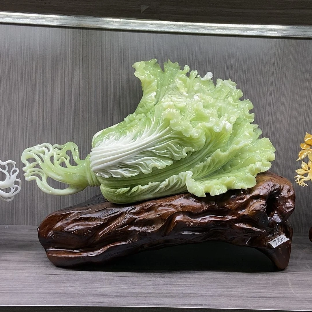 【闪购商品】玉蓝*叶家居摆件
