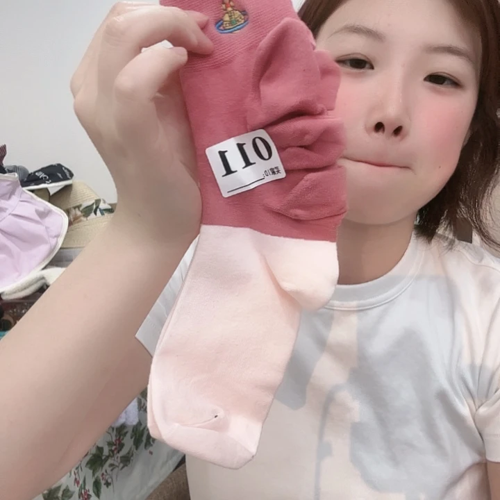 棉纶三醋酯纤维多太后袜子011