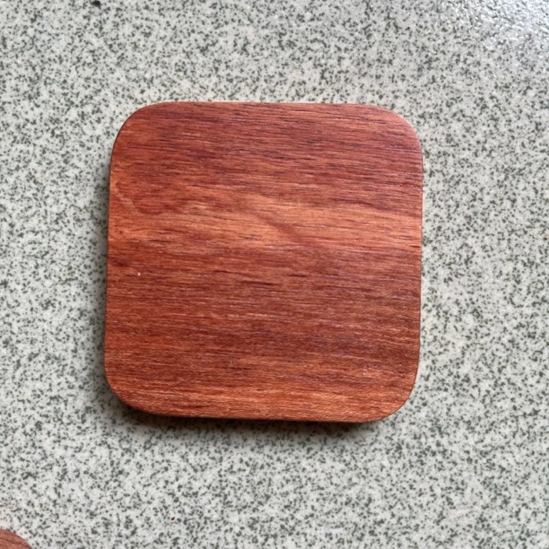 花梨木实木茶垫创意杯垫茶道配件防烫隔热功夫茶杯托日式木制壶垫