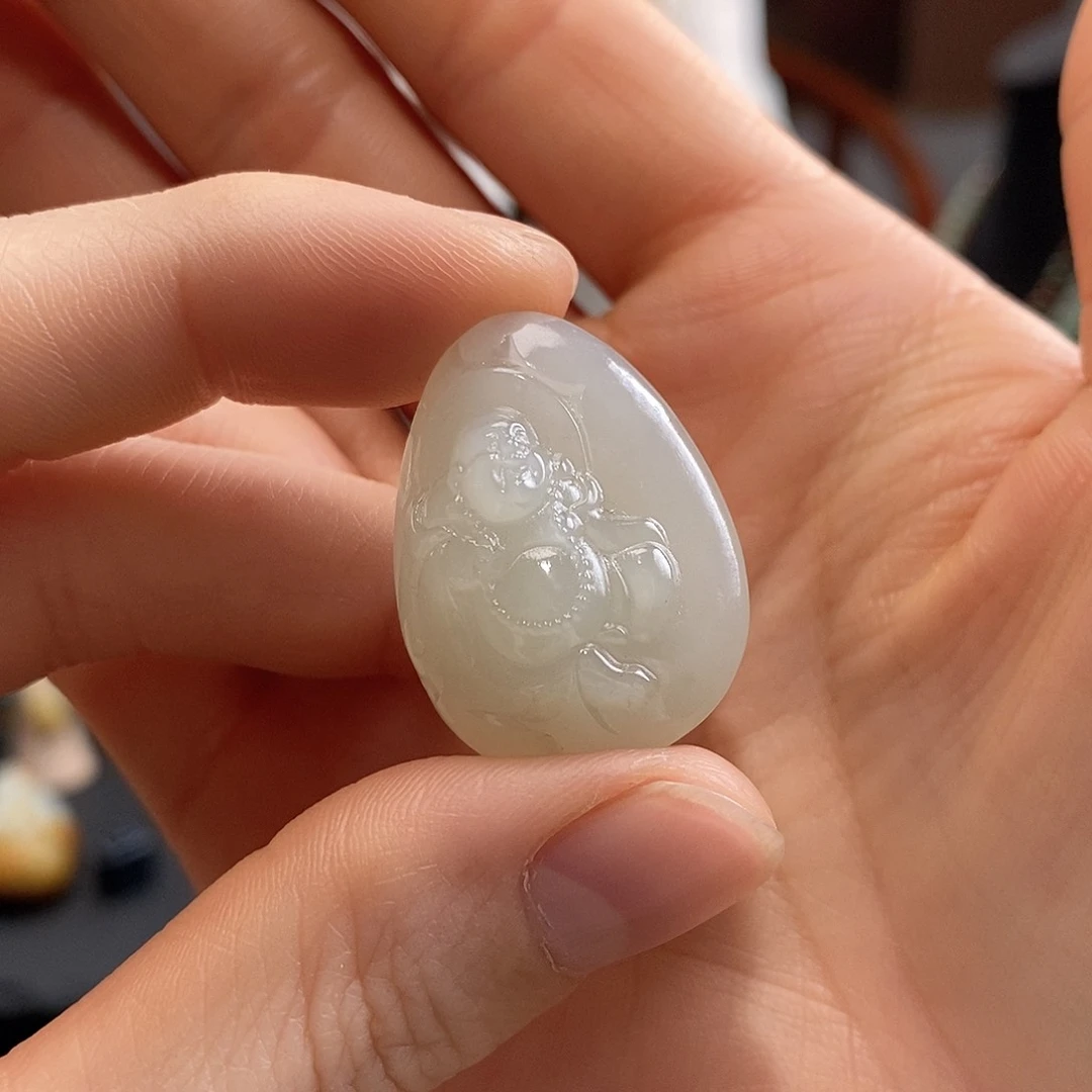 颈饰未镶嵌和田玉