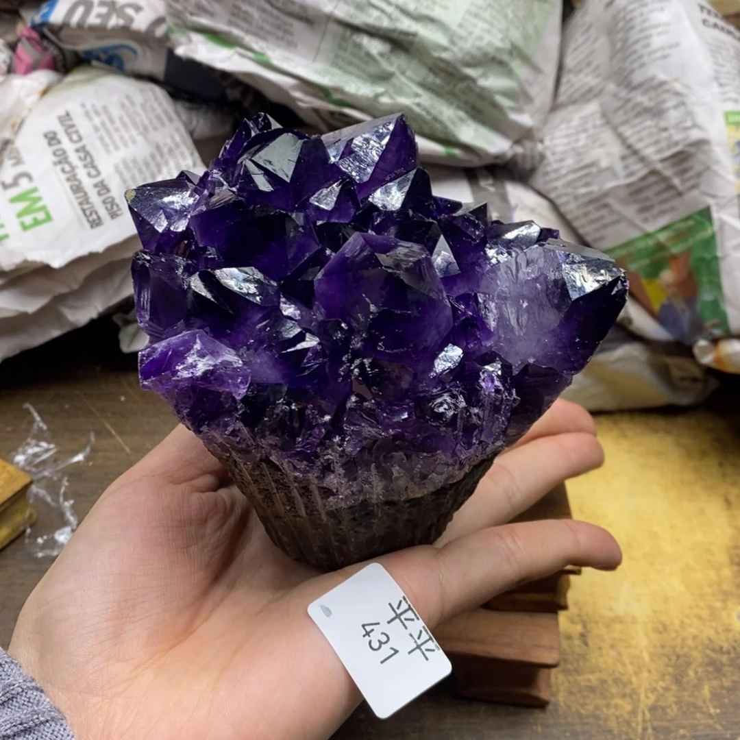 紫晶乌拉圭未镶嵌