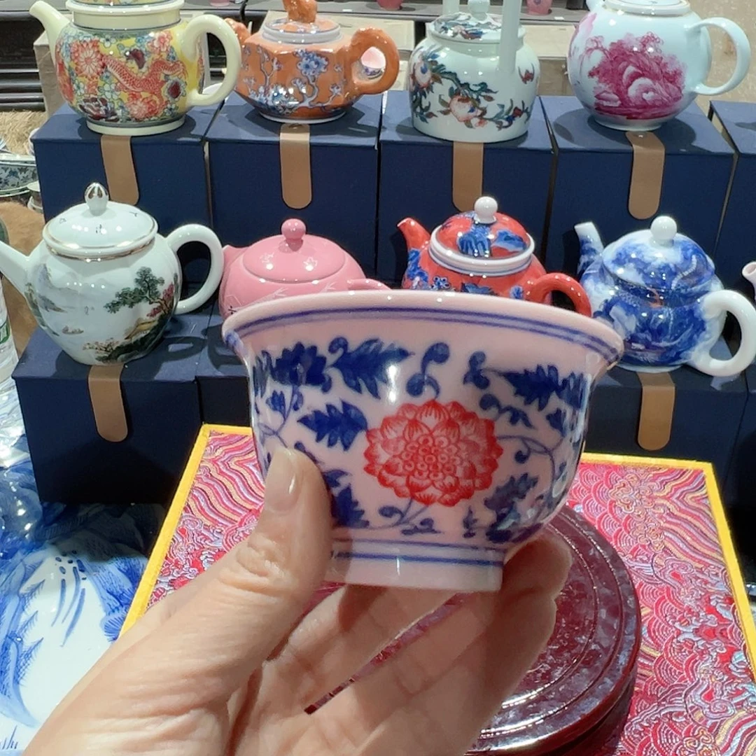 摆件陶景德镇陶瓷杯子