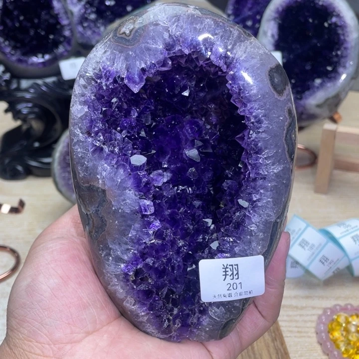未镶嵌大型摆件（非配饰）紫晶