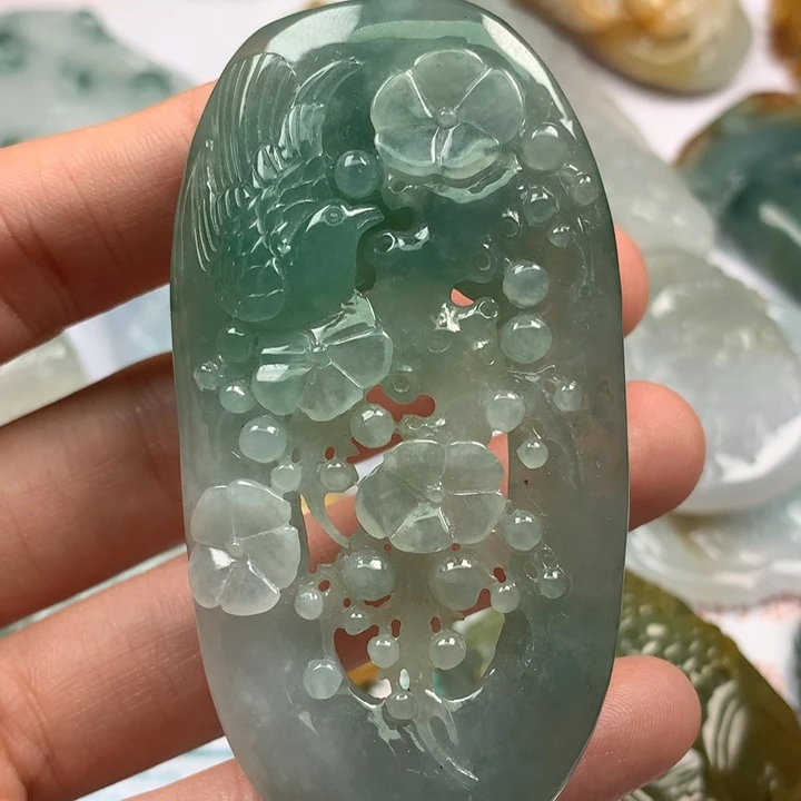 颈饰未镶嵌翡翠翡翠