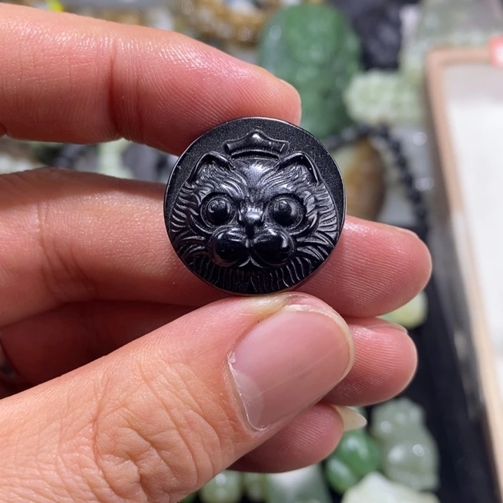 和田玉（糖玉）未镶嵌车挂