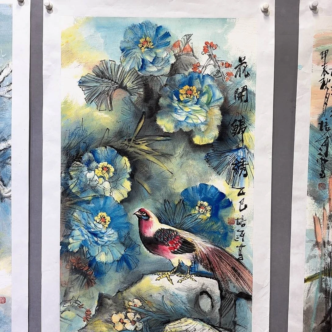 国画国画纯手绘作品请放心去藏