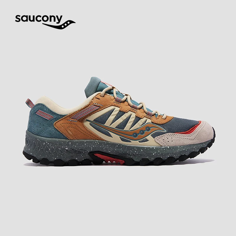 Saucony索康尼GRID PEAK越野登山鞋防滑耐磨户外男女复古休闲鞋