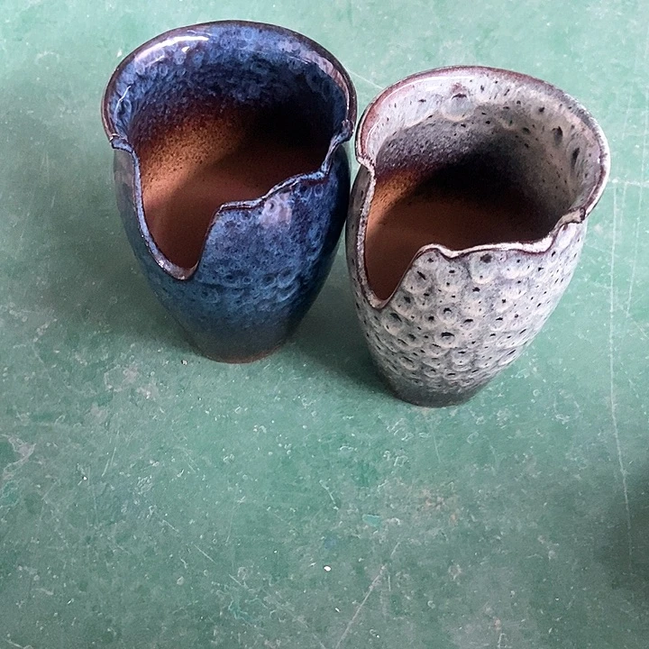 红陶口12。高19。。。