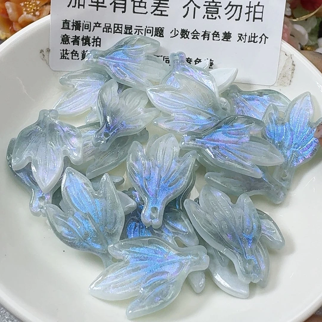 玻璃4号 勺药叶 五十个