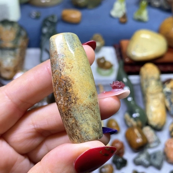 岫岩河磨玉（透闪石质玉）未镶嵌挂件