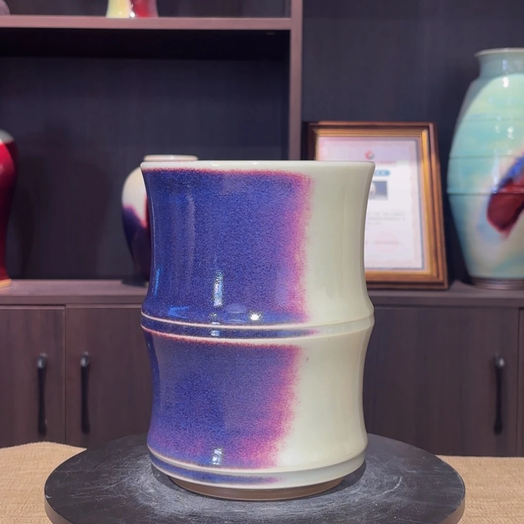 陶陶瓷手工工艺签筒