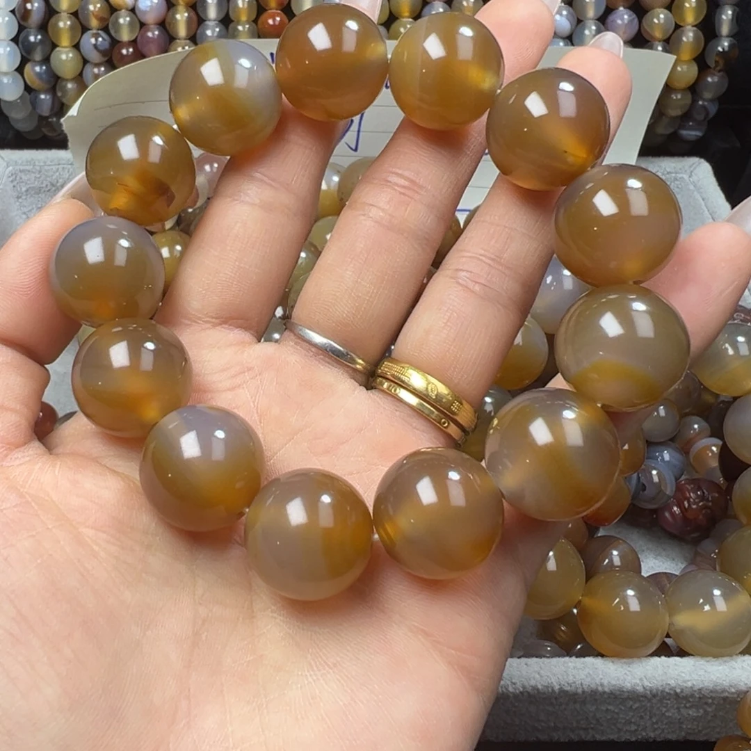 玛瑙/玉髓未镶嵌手链