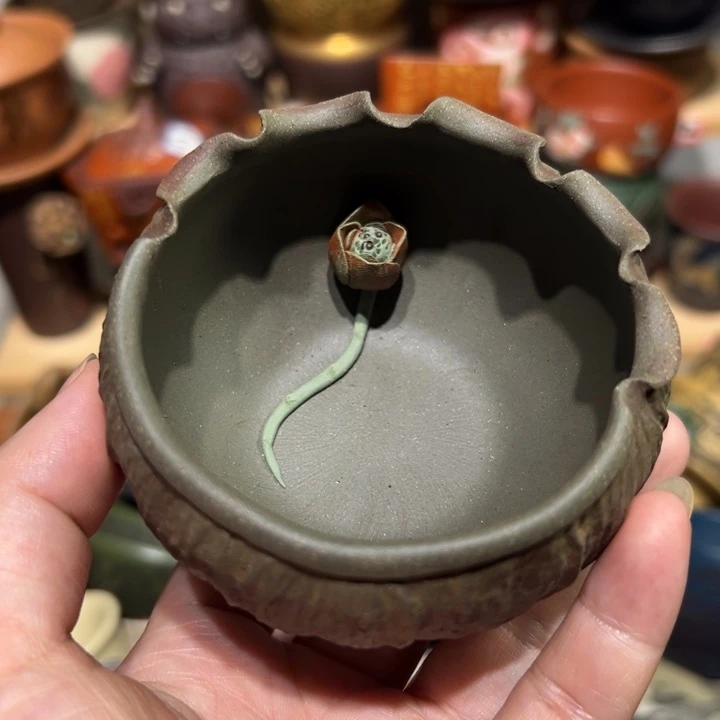 茶杯紫砂宜兴紫砂主人杯