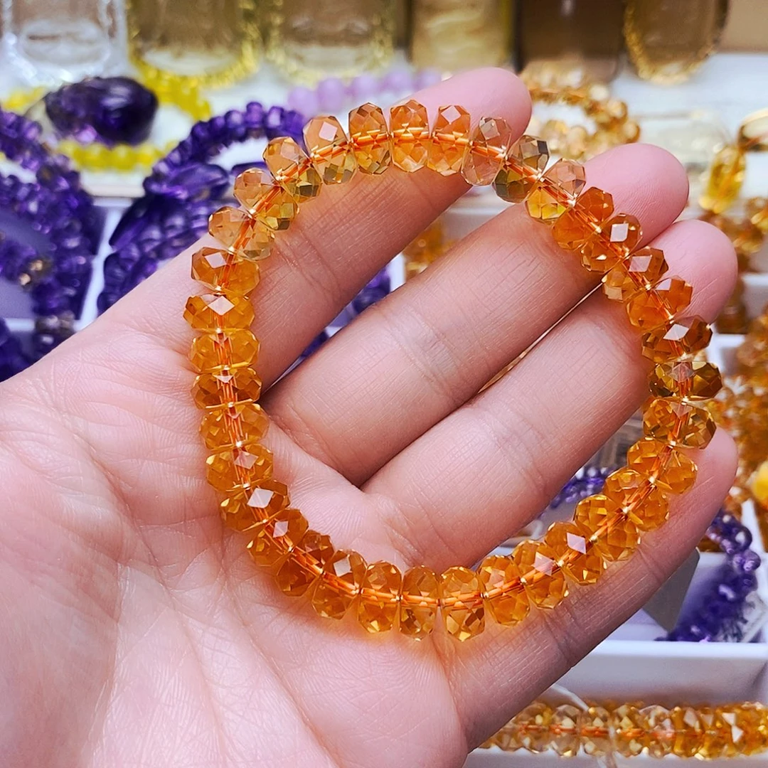 美***娟手串水晶未镶嵌天然