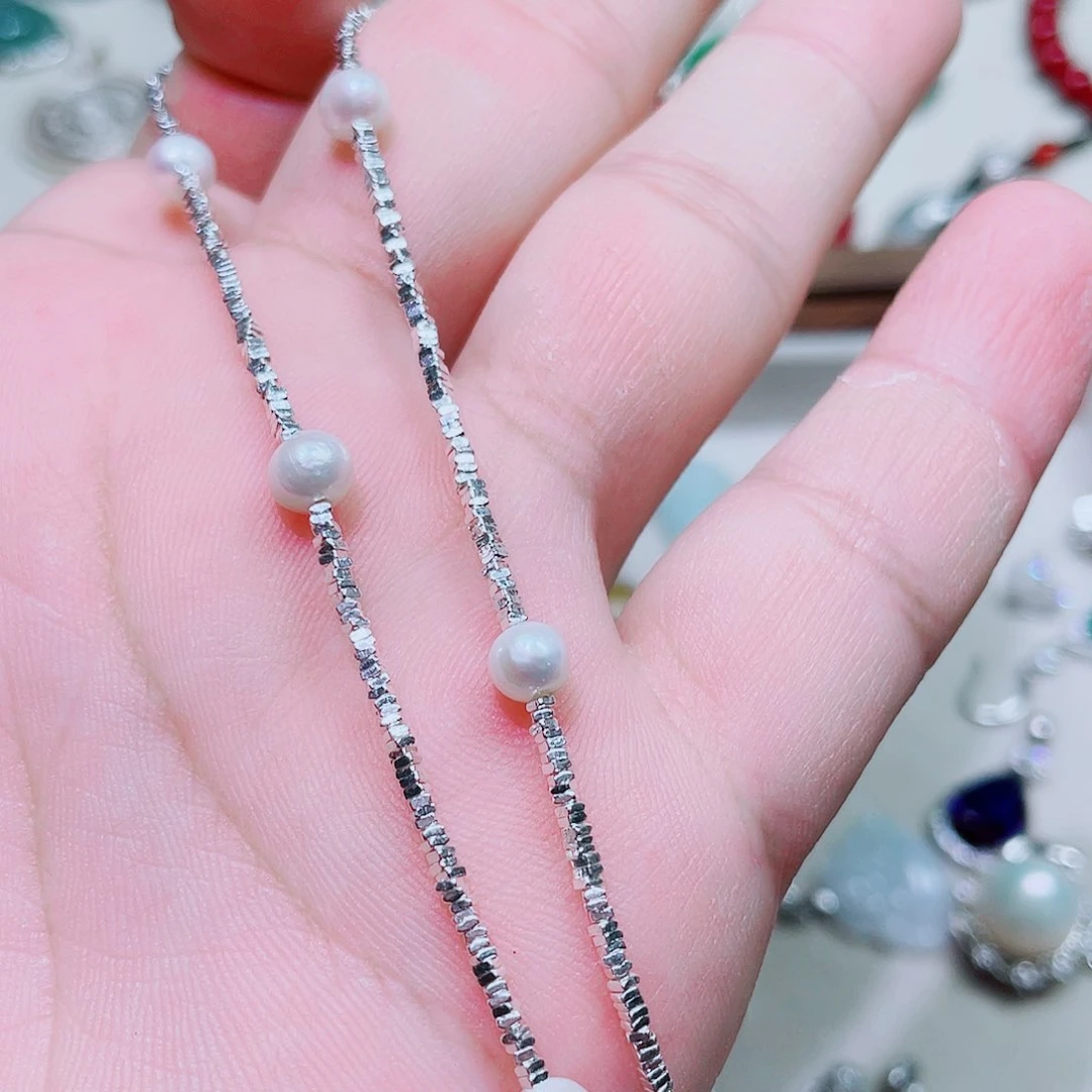 L****吊坠925银锆石碎银