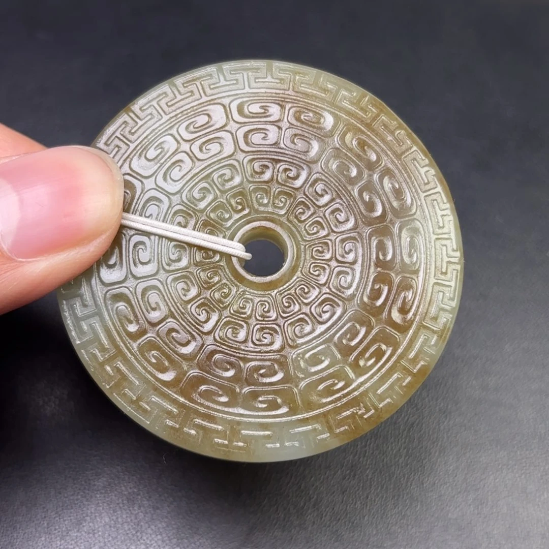 标***4和田玉未镶嵌挂件