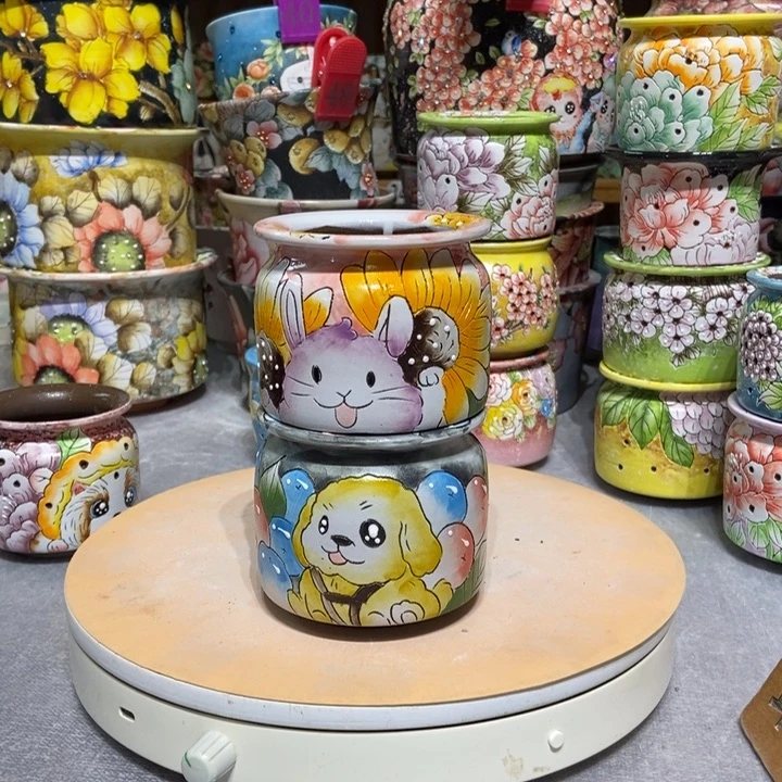 景德镇艺术手绘作品