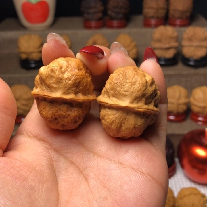 文玩核桃把件60精灵蛙